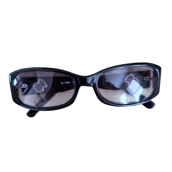 Tous Vintage Sunglasses Y2K Purple Tinted Lenses Black Frame main image 7